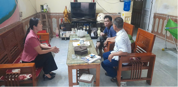 HỘI LHPN XÃ LÀM TỐT CÔNG TÁC PHỐI HỢP THU HỒI NỢ BỎ ĐI KHỎI ĐỊA PHƯƠNG